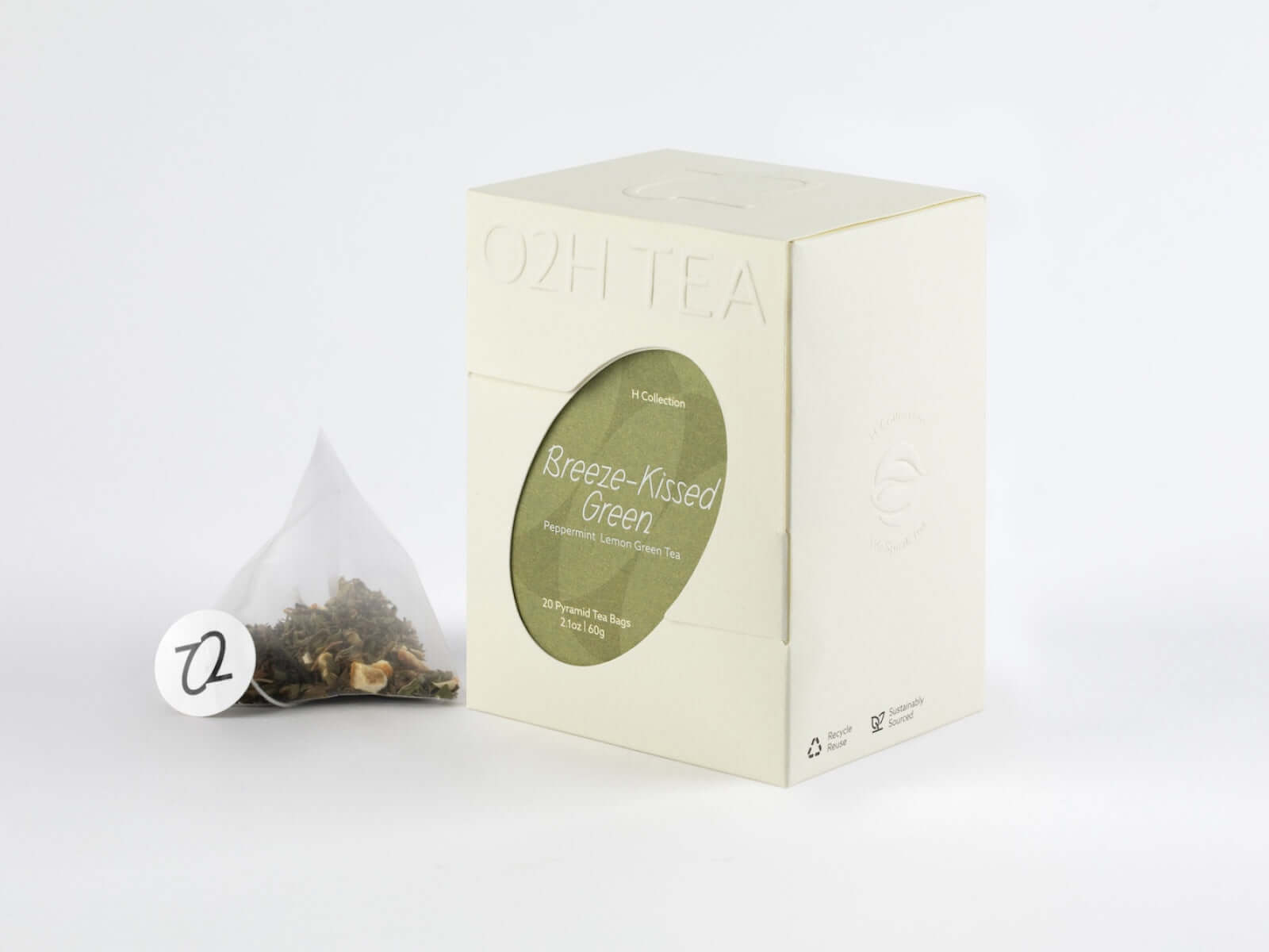 Mint & Lemon Green Tea | O2H TEA